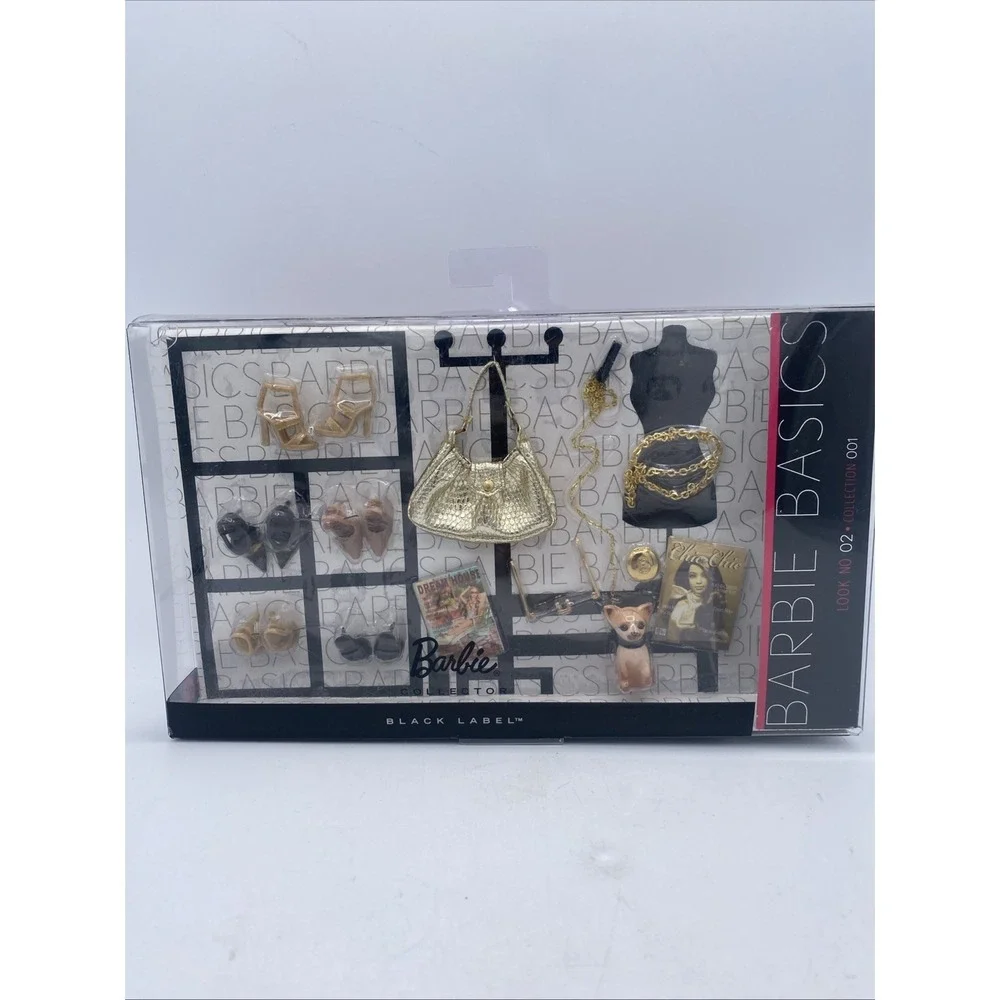 Barbie Basics 2009 Accessory Pack Look No. 02 Collection 001 Black Label Mattel